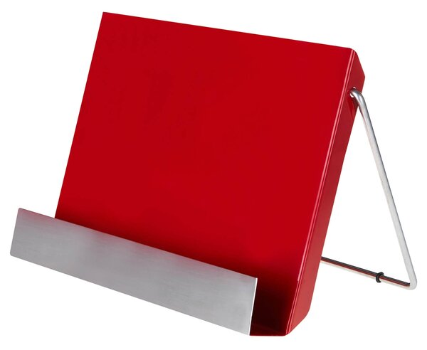 Recipe Stand - Red Enamel