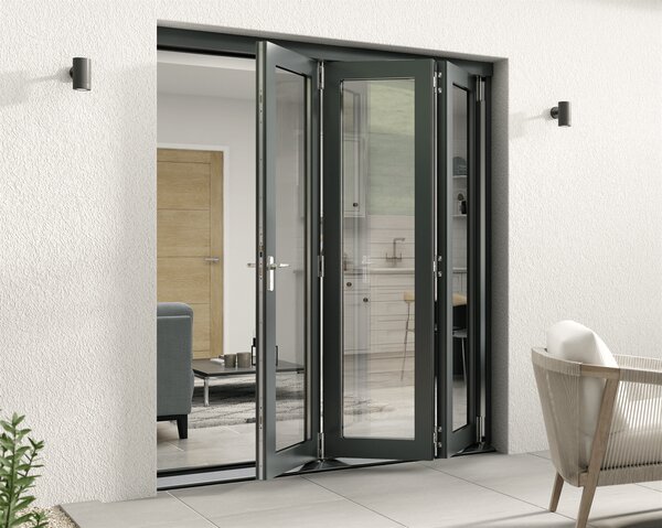 Rohden Slide & Fold Door Set 1800mm - Grey