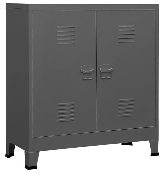 Industrial Storage Chest Anthracite Steel