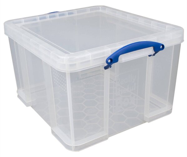 Really Useful Storage Box - Clear - 42L