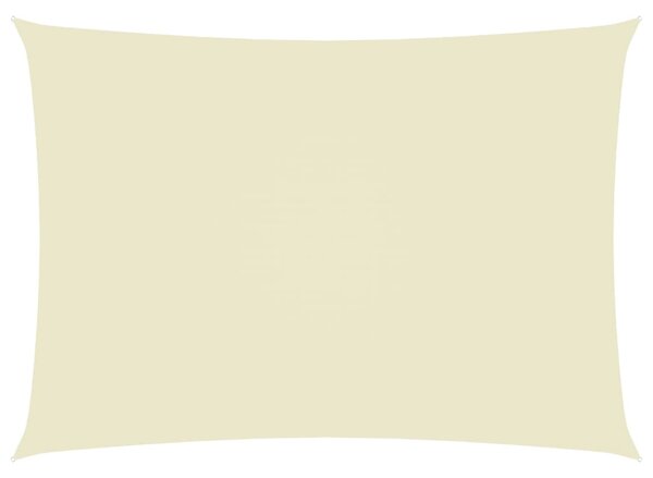 Sunshade Sail Oxford Fabric Rectangular 3x4.5 m Cream