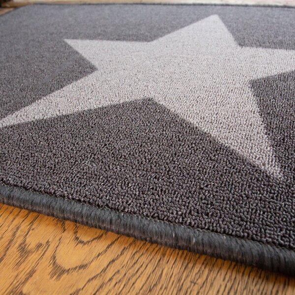 Star Printed Washable Doormat - Luna - 50cm x 80cm
