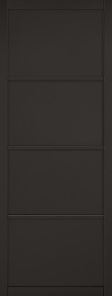 Soho - 4 Panel Primed Black Internal Door - 1981 x 686 x 35mm