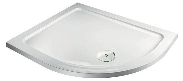 Aqualux Offset Quadrant RH Shower Tray - 1200 x 900 x 35mm