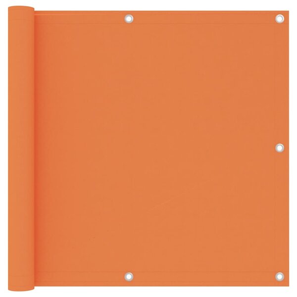 Balcony Screen Orange 90x300 cm Oxford Fabric