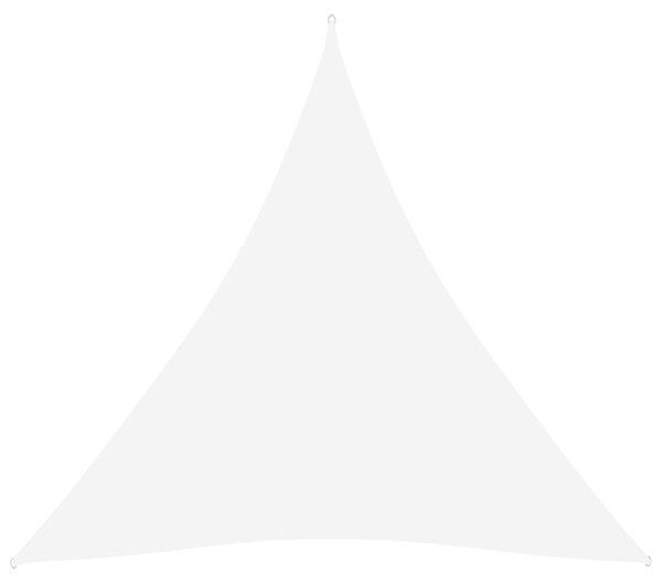 Sunshade Sail Oxford Fabric Triangular 3x3x3 m White