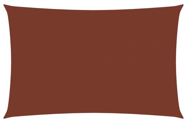 Sunshade Sail Oxford Fabric Rectangular 3x5 m Terracotta