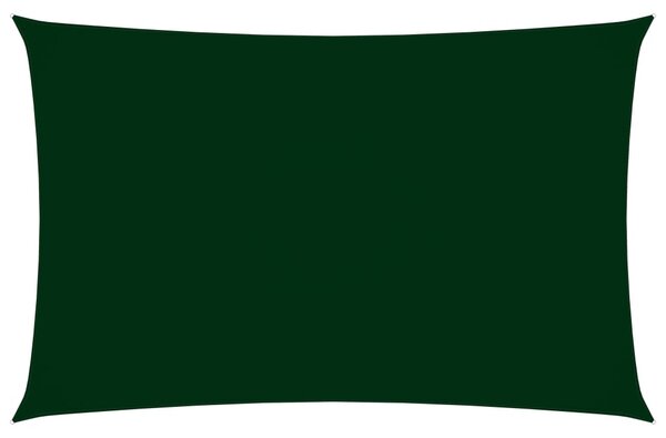 Sunshade Sail Oxford Fabric Rectangular 2x5 m Dark Green