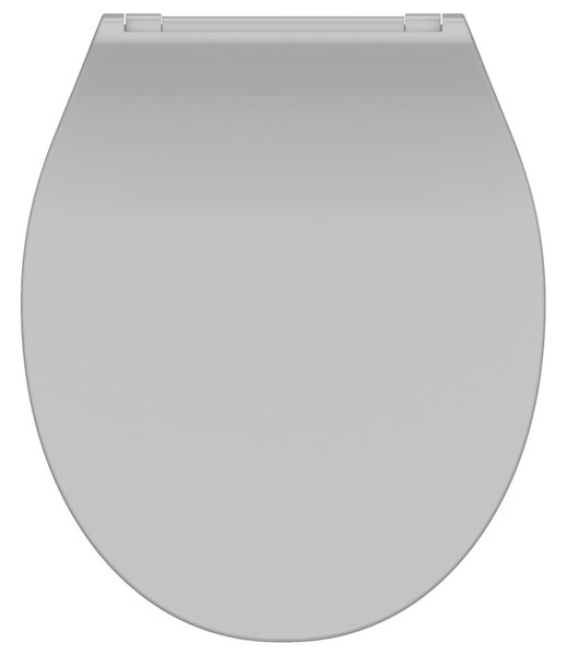 SCHÜTTE Duroplast Toilet Seat with Soft-Close SLIM GREY Grey
