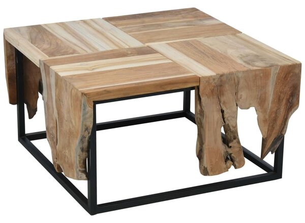 Ambiance Side Table Teak 65x65x35 cm