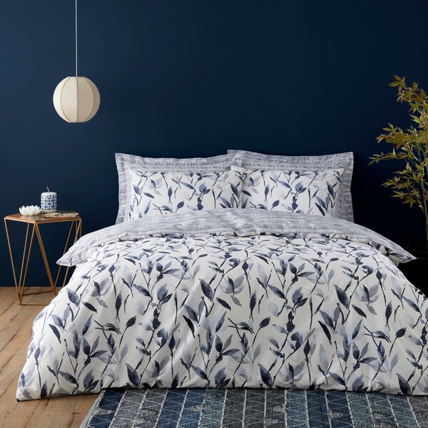 Zen Navy Standard Pillowcase Pair