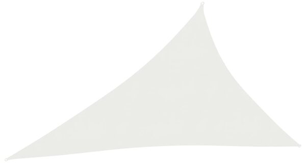 Sunshade Sail 160 g/m² White 3x4x5 m HDPE