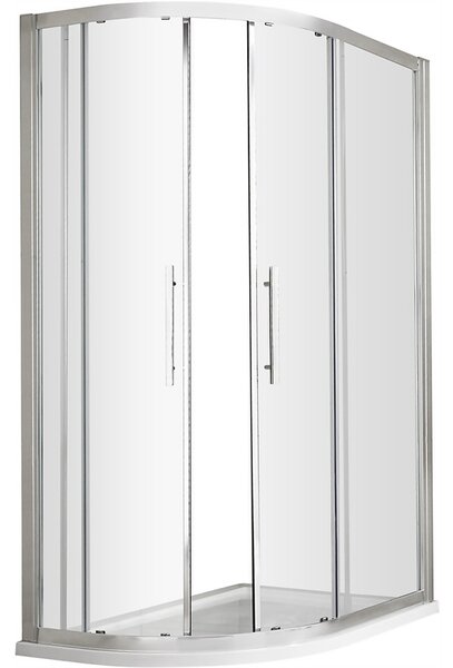 Balterley Sonic Offset Quadrant Shower Enclosure - 900 x 800mm (8mm Glass)