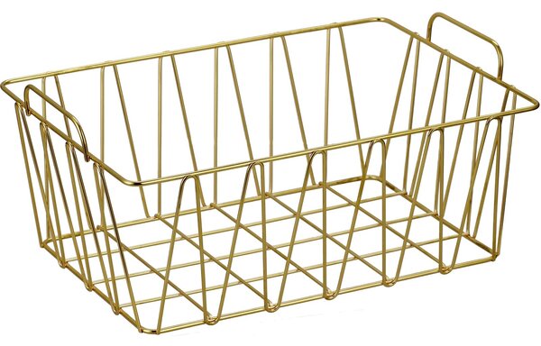 Big Wire Basket - Natural Gold