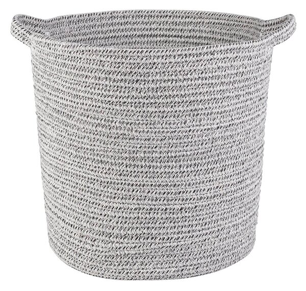 Two-Tone Cotton Rope Basket