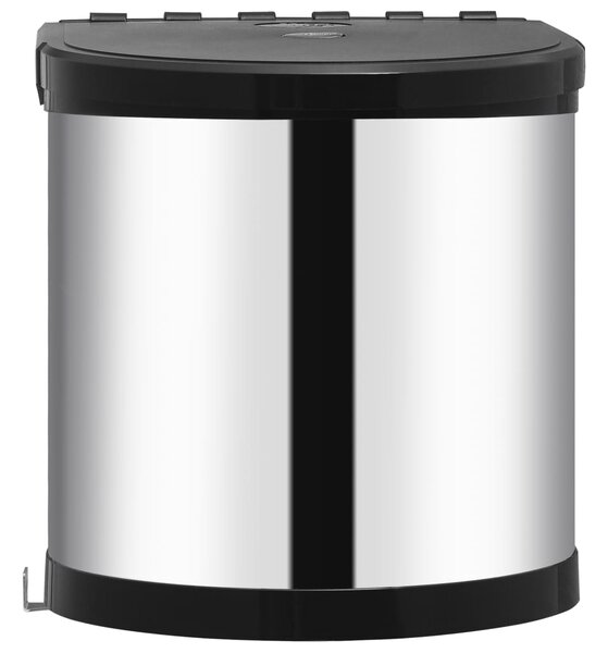 Kitchen Built-in Dust Bin Stainless Steel 8 L