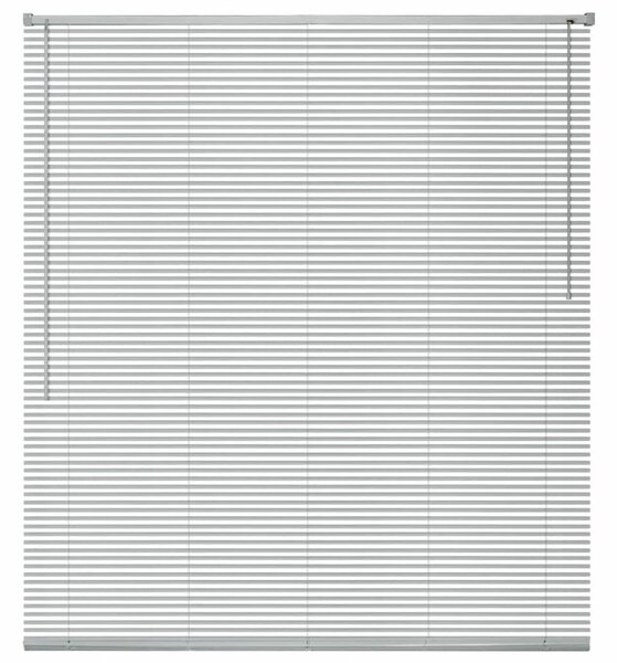 Window Blinds Aluminium 60x160 cm Silver