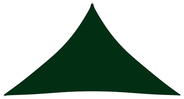Sunshade Sail Oxford Fabric Triangular 2.5x2.5x3.5 m Dark Green