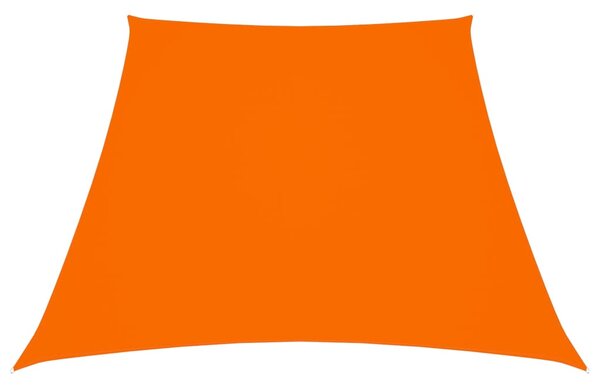 Sunshade Sail Oxford Fabric Trapezium 2/4x3 m Orange