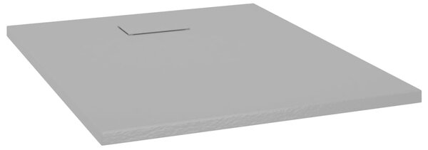 Shower Base Tray SMC Grey 100x80 cm