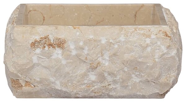 Sink Cream 30x30x13 cm Marble