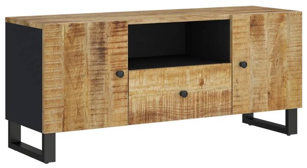 TV Cabinet 105x33.5x46 cm Solid Wood Mango&Engineered Wood