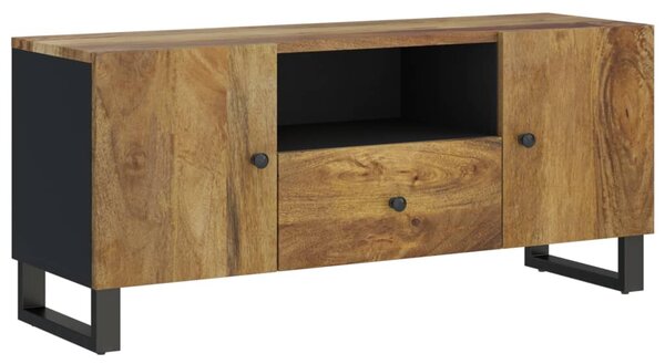 TV Cabinet 105x33.5x46 cm Solid Wood Mango&Engineered Wood