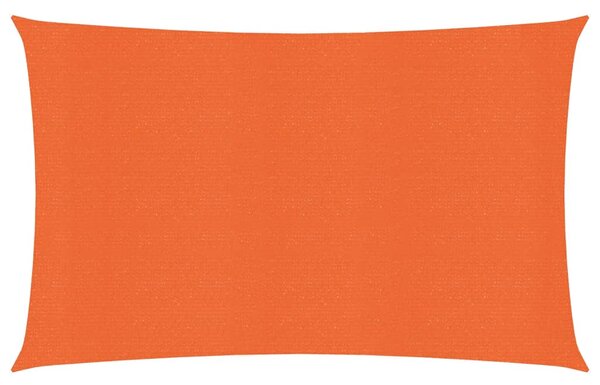 Sunshade Sail 160 g/m² Orange 2x4 m HDPE