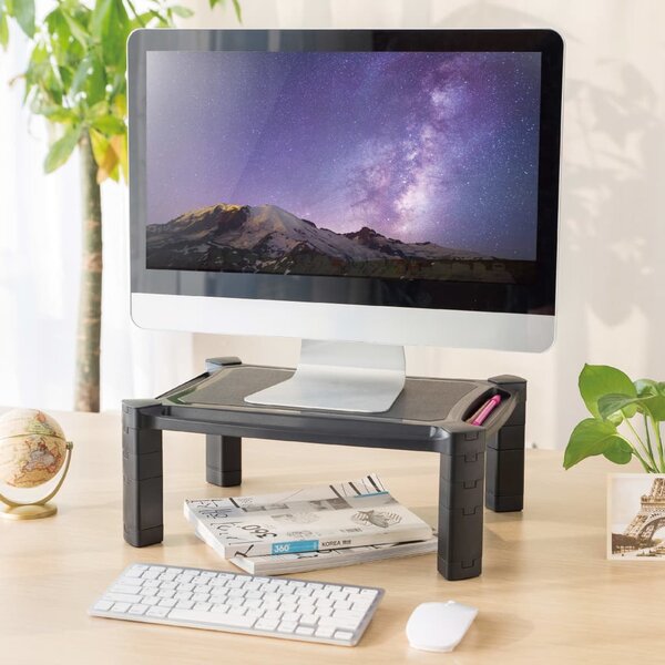 NewStar Monitor/Laptop Stand 10-32 Adjustable 4.6-16.8 cm Black