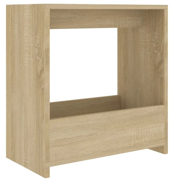 Side Table Sonoma Oak 50x26x50 cm Engineered Wood