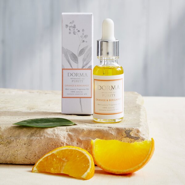 Dorma Purity Orange & Bergamot Essential Oil, 18ml Clear