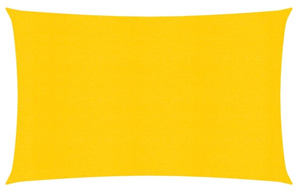 Sunshade Sail 160 g/m² Yellow 2x4 m HDPE