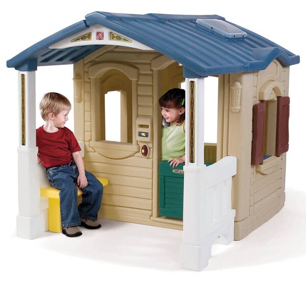Step2 Playhouse with Front Porch Brown Plastic 794100
