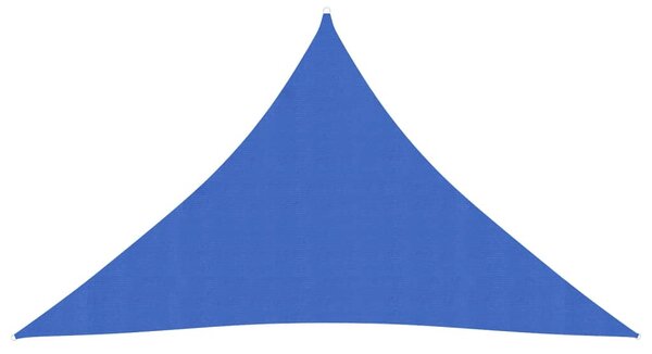 Sunshade Sail 160 g/m² Blue 2.5x2.5x3.5 m HDPE