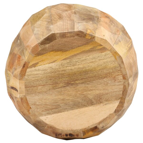 Drum Stool Solid Mango Wood