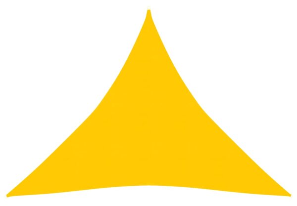 Sunshade Sail 160 g/m² Yellow 3.6x3.6x3.6 m HDPE