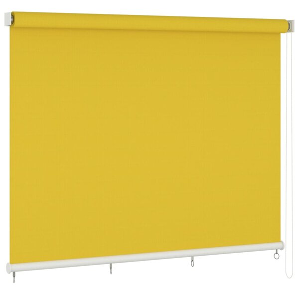 Outdoor Roller Blind 350x140 cm Yellow