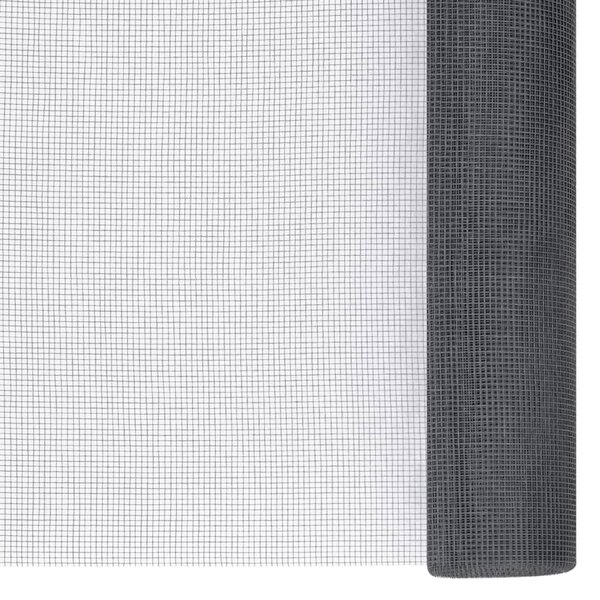 Mesh Screen Fiberglass 112x500 cm Grey