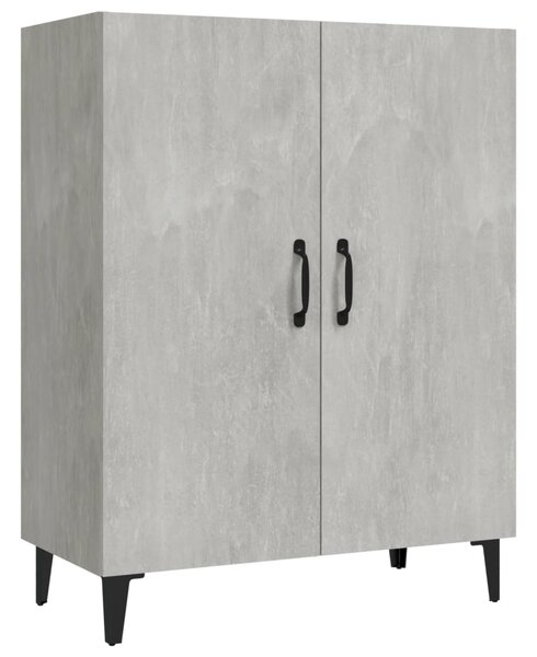 Sideboard Concrete Grey 70x34x90 cm Engineered Wood