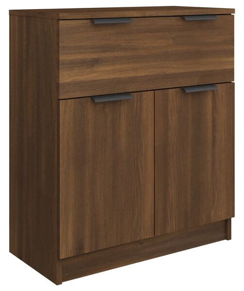 Sideboard Brown Oak 60x30x70 cm Engineered Wood