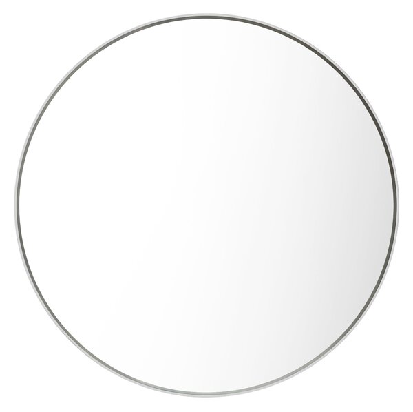 Apartment Circular Mirror 100cm White