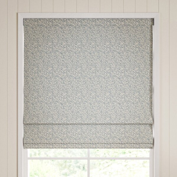 William Morris Willow Bough Woven Made To Measure Roman Blind Sky