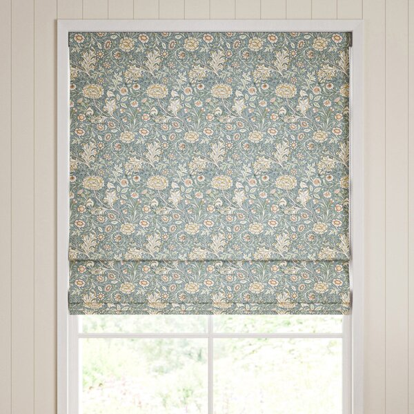 William Morris Double Bough Made To Measure Roman Blind Bluebird