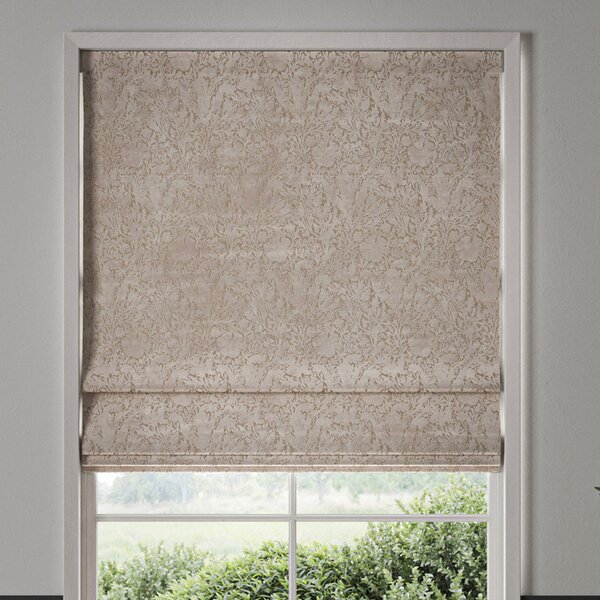 William Morris Compton Silhouette Velvet Made To Measure Roman Blind Cloud