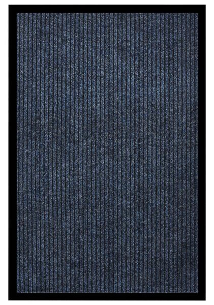 Doormat Striped Blue 80x120 cm