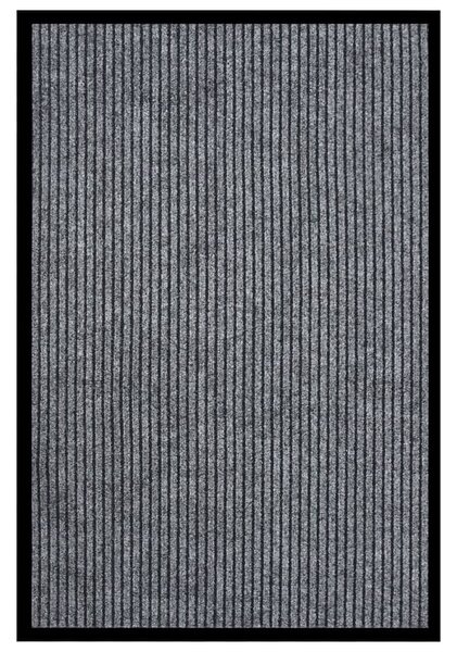 Doormat Striped Grey 80x120 cm