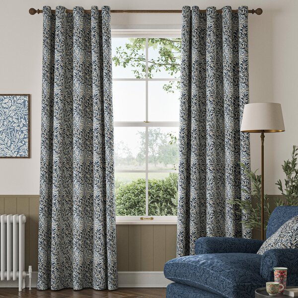 William Morris Willow Bough Made To Measure Curtains Midnight