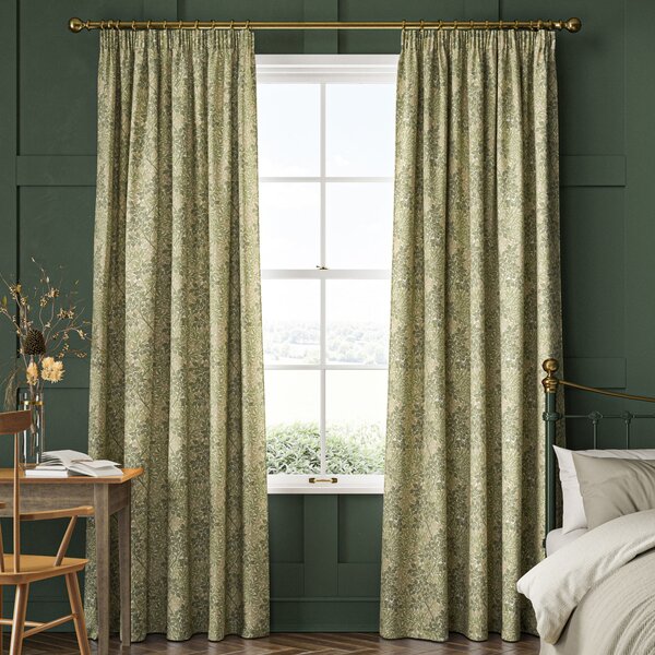 William Morris Foliage Made To Measure Curtains Fern