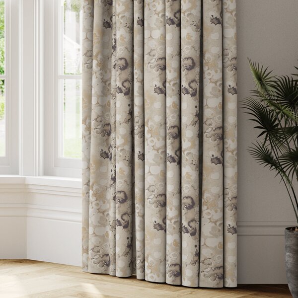 Laverne Made to Measure Curtains Grey/Beige