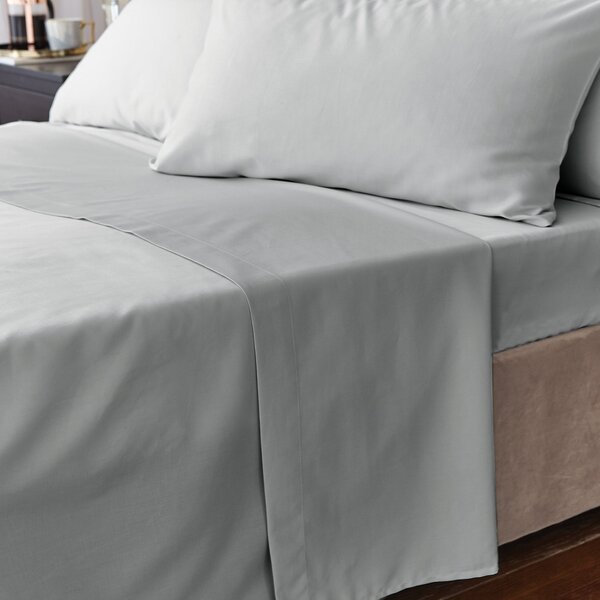 Hotel Cotton 230 Thread Count Sateen Flat Sheet